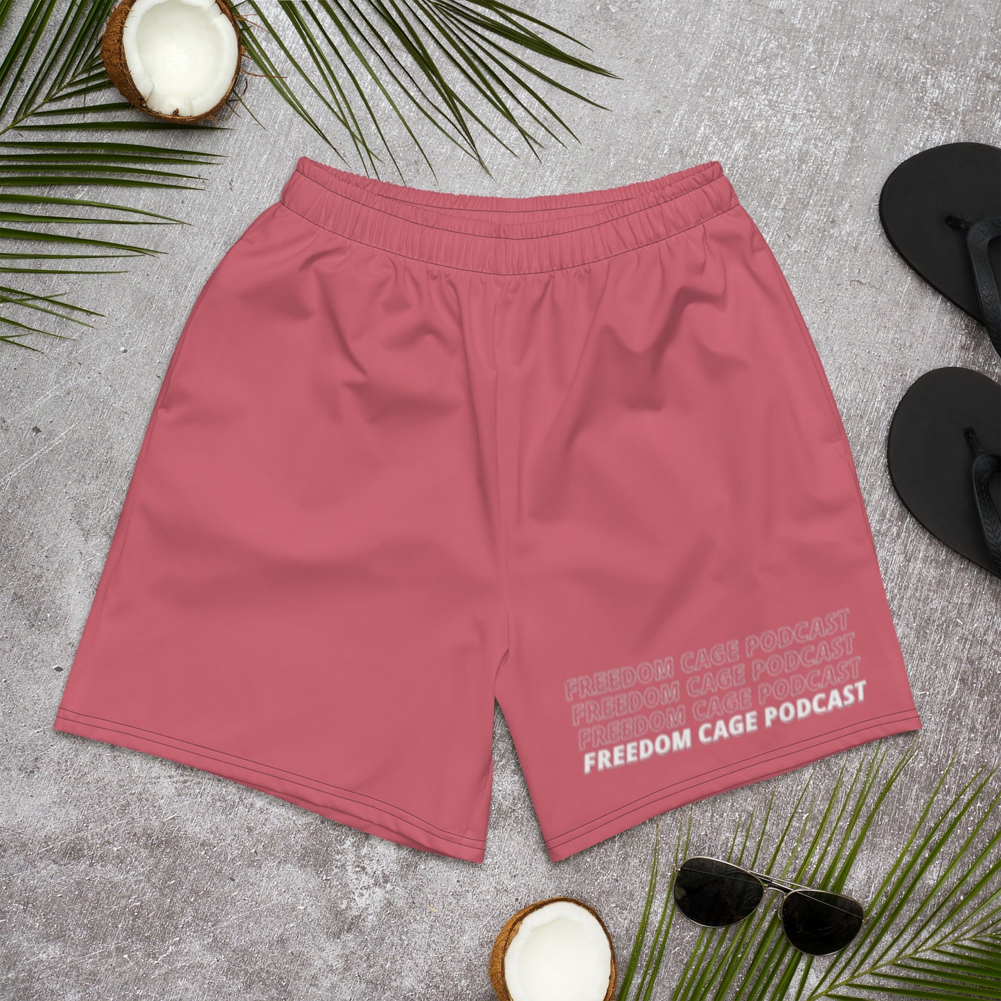 Men's FCP Stack Logo Poly Shorts