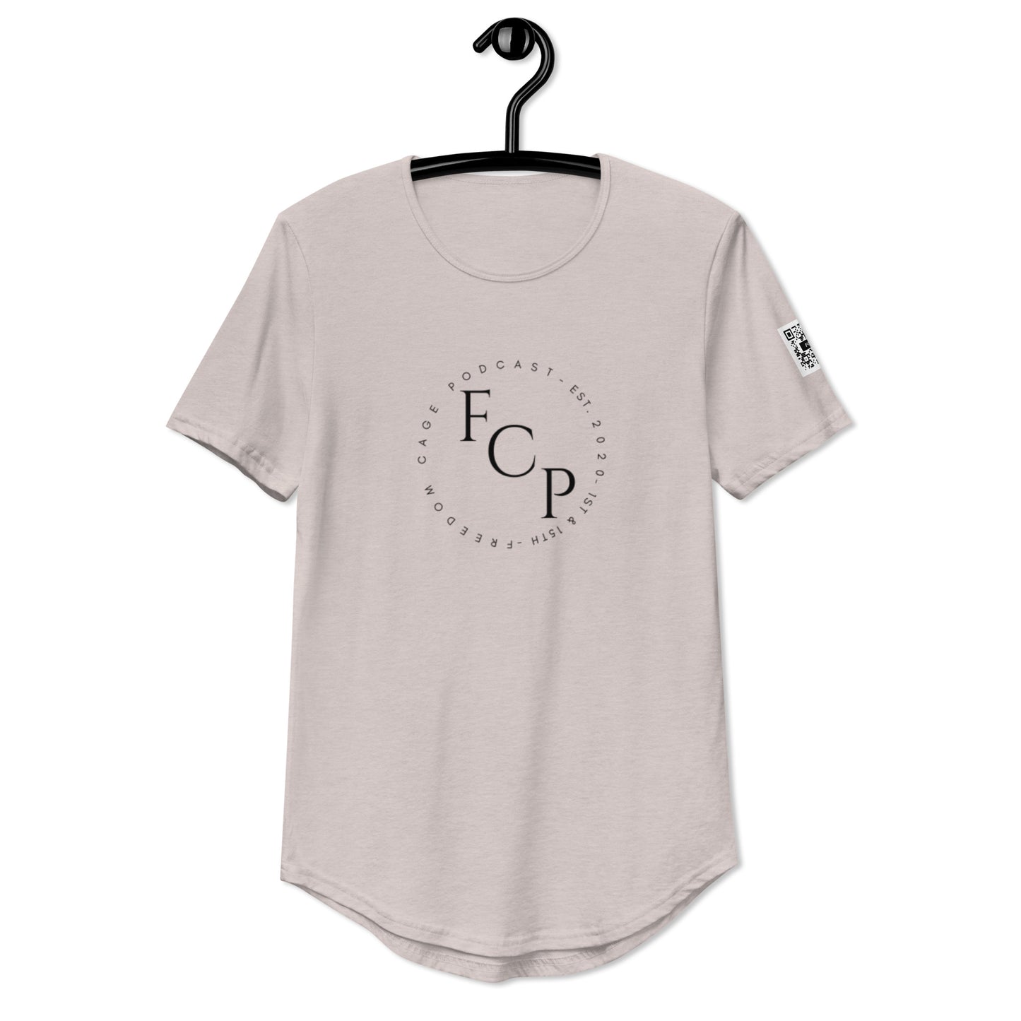 Men's S/S Crew & Curved Hem (FCP Circle Logo) T-Shirt