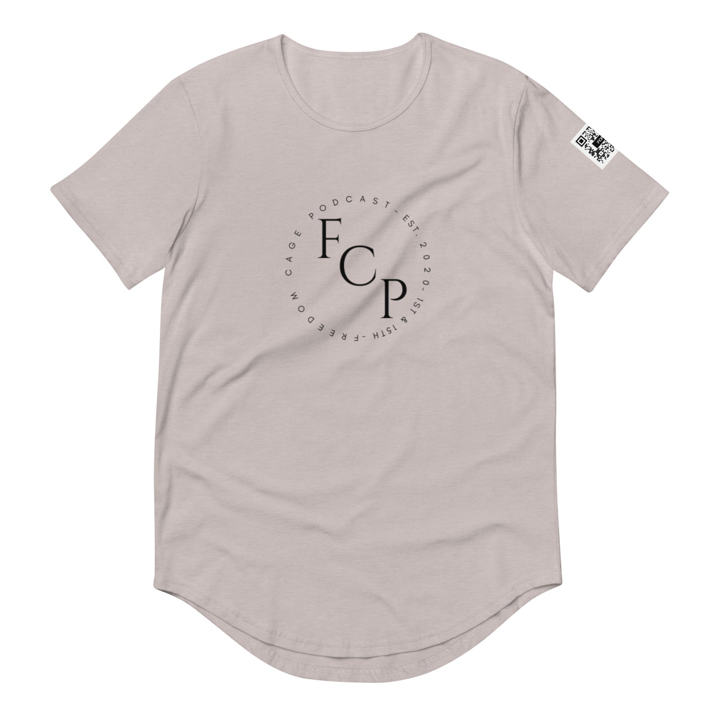 Men's S/S Crew & Curved Hem (FCP Circle Logo) T-Shirt