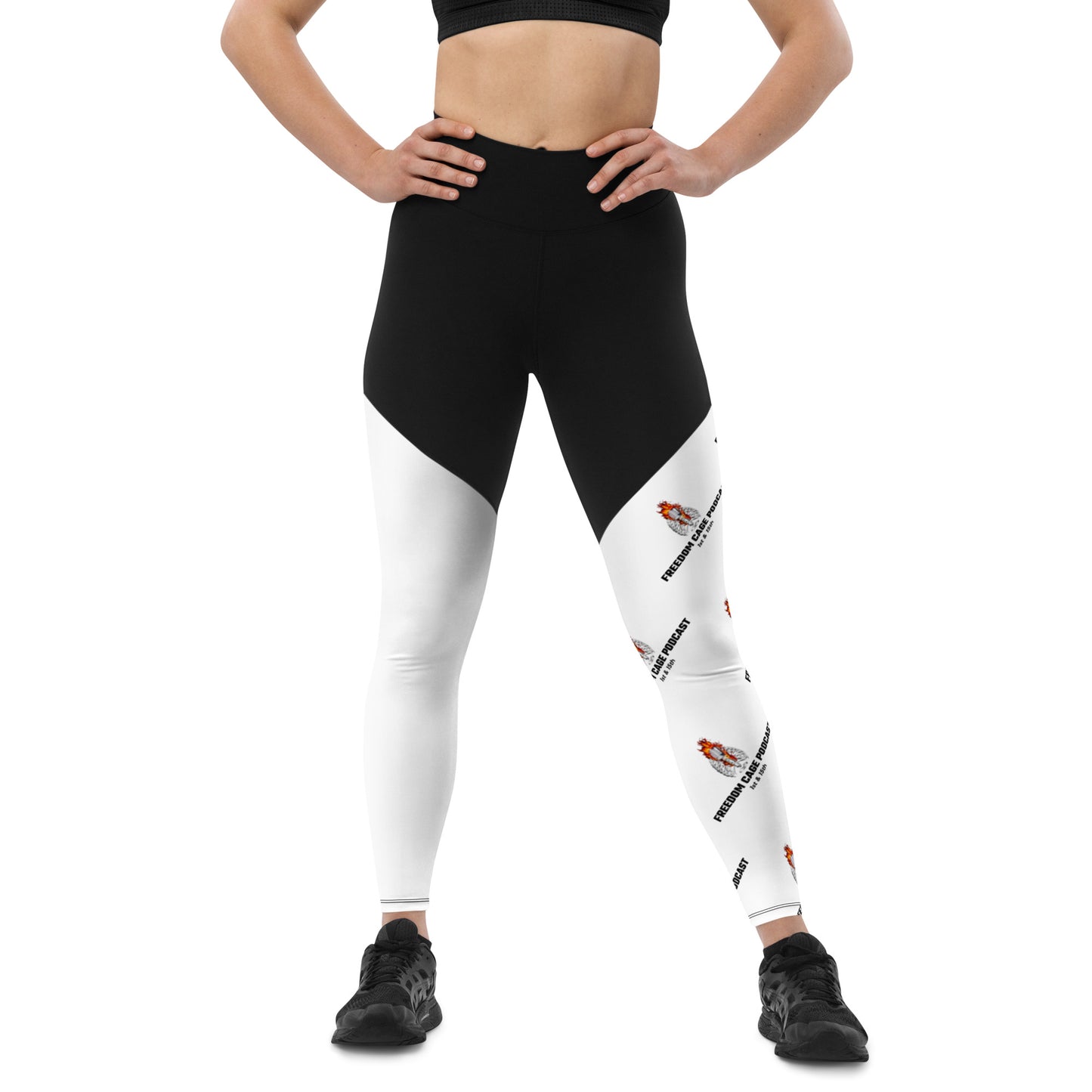 Women's FCP OG Logo Split Color Leggings