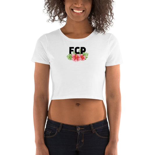 Women’s FCP Flower Logo Crop Top T-Shirt