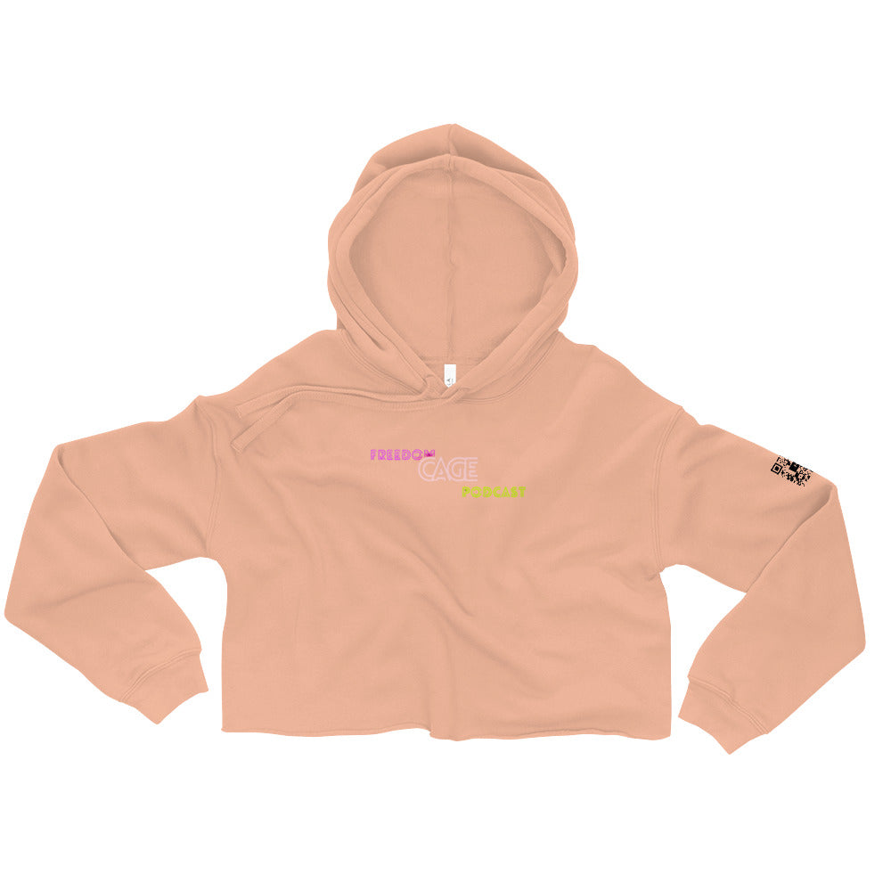 Women's FCP Retro Stack Logo Crop Hoodie